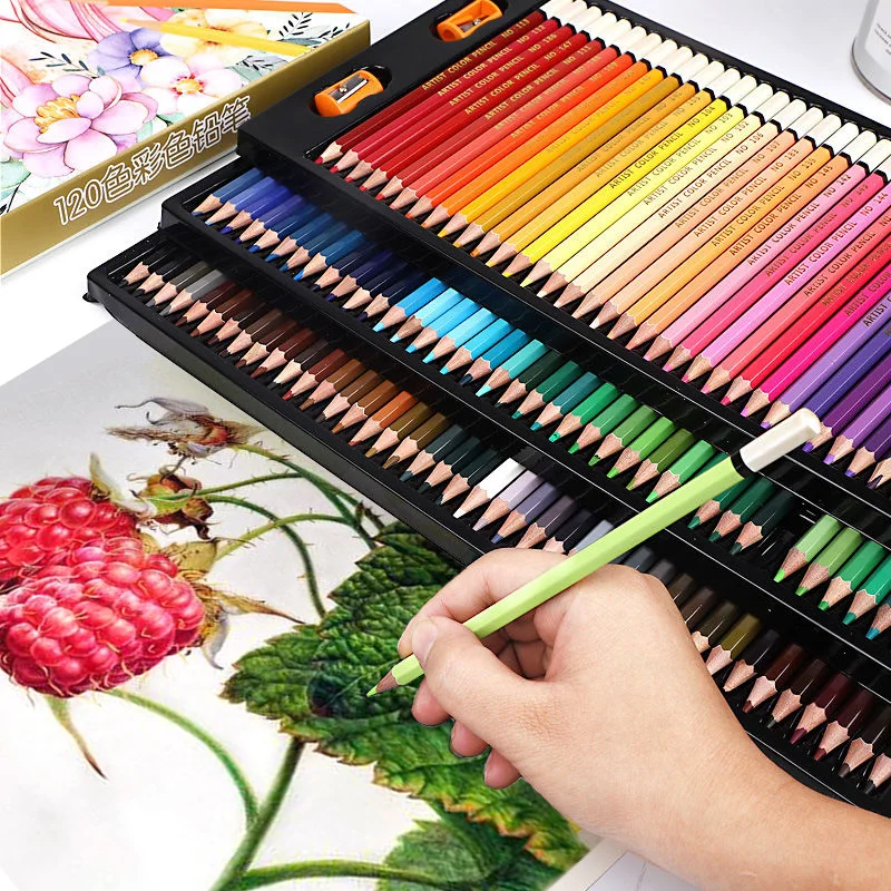 120/150 Color Pencils Profesional Set 36-72 Colors Oil Colored Pencil Soft Core Ideal for Drawing Art Sketching Shading Coloring
120/150 Color Pencils Profesional Set 36-72 Colors Oil Colored Pencil Soft Core Ideal for Drawing Art Sketching Shading Coloring