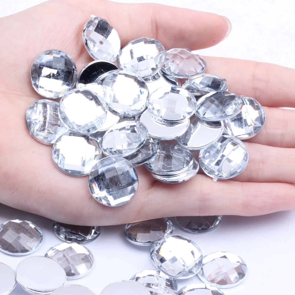 18mm 500pcs Acrylic Rhinestones Round Earth Facets Many Colors Flatback Glue On Beads DIY Phone Cases Nails Art Supplies
18mm 500pcs Acrylic Rhinestones Round Earth Facets Many Colors Flatback Glue On Beads DIY Phone Cases Nails Art Supplies