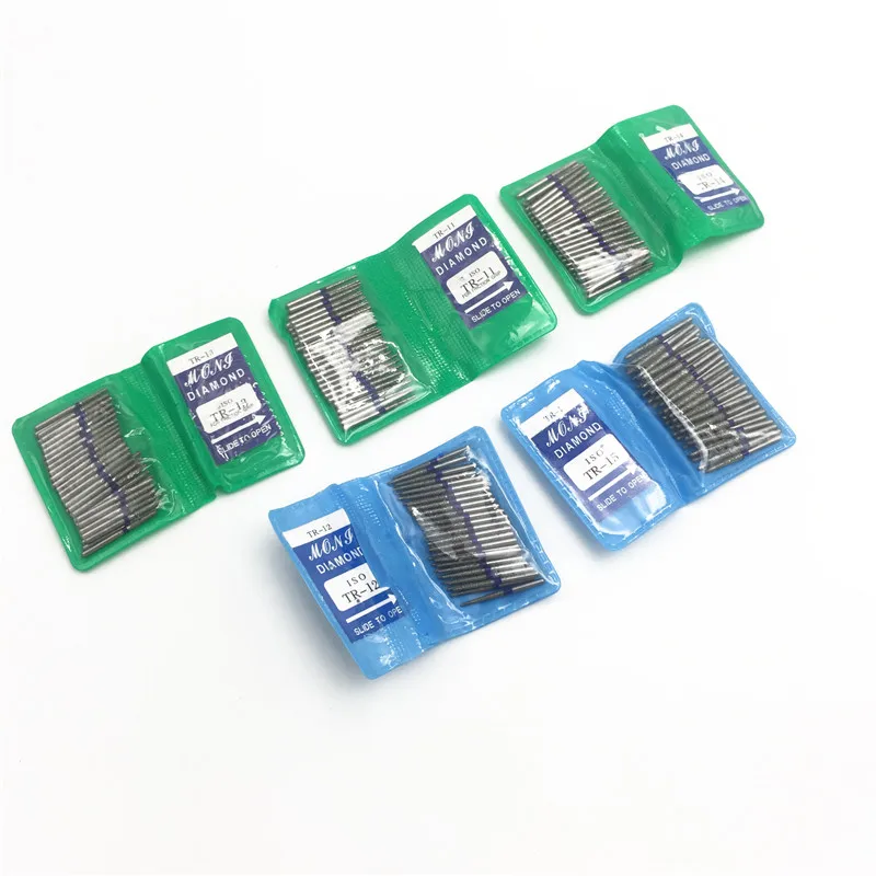 1bag/ 50pcs TR SERIES Dental Diamond FG High Speed Burs for polishing TR series Dental Drills&Brushes
1bag/ 50pcs TR SERIES Dental Diamond FG High Speed Burs for polishing TR series Dental Drills&Brushes