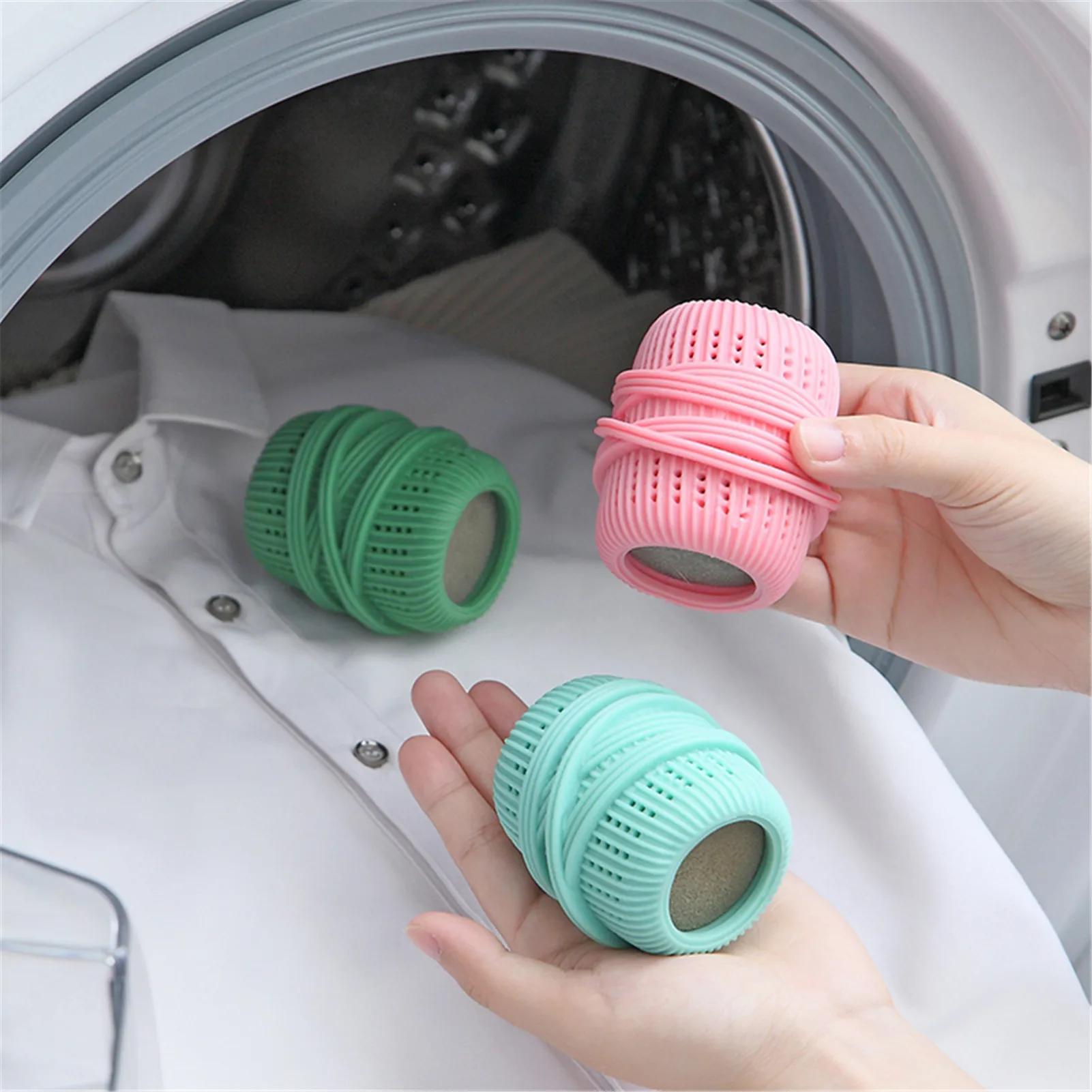 Silicone Laundry Balls Premium Soft Washer Ball Laundry Washing Balls Protect Clothes From Being Twisted Or Tangled Together
Silicone Laundry Balls Premium Soft Washer Ball Laundry Washing Balls Protect Clothes From Being Twisted Or Tangled Together