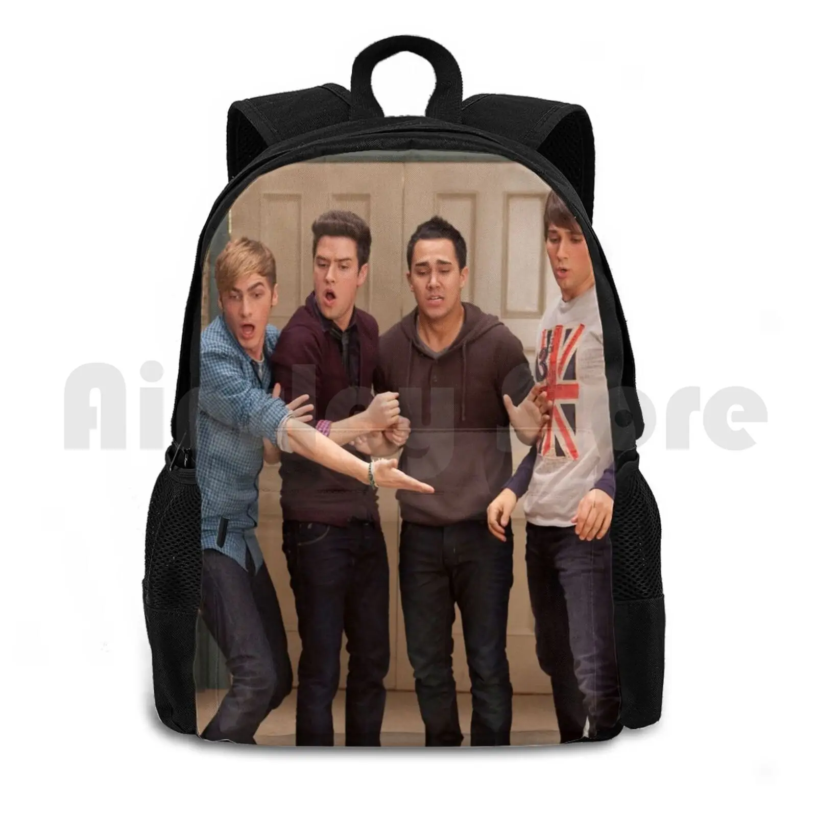 Bigtimerush походный рюкзак Водонепроницаемый Кемпинг путешествия Btr смешной Лондон фильм
Bigtimerush походный рюкзак Водонепроницаемый Кемпинг путешествия Btr смешной Лондон фильм