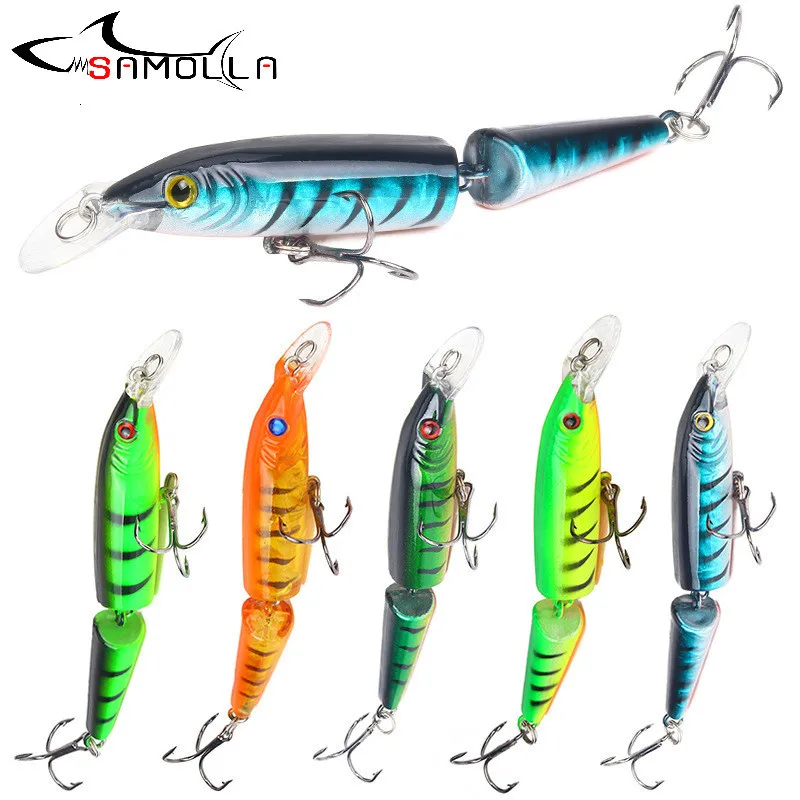 Swimbait Fishing Lures Hard Bait Weights 9g/10.5cm Swing Bait Articulos De Pesca Isca Artificial Fake Fish Salt Water Lures
Swimbait Fishing Lures Hard Bait Weights 9g/10.5cm Swing Bait Articulos De Pesca Isca Artificial Fake Fish Salt Water Lures
