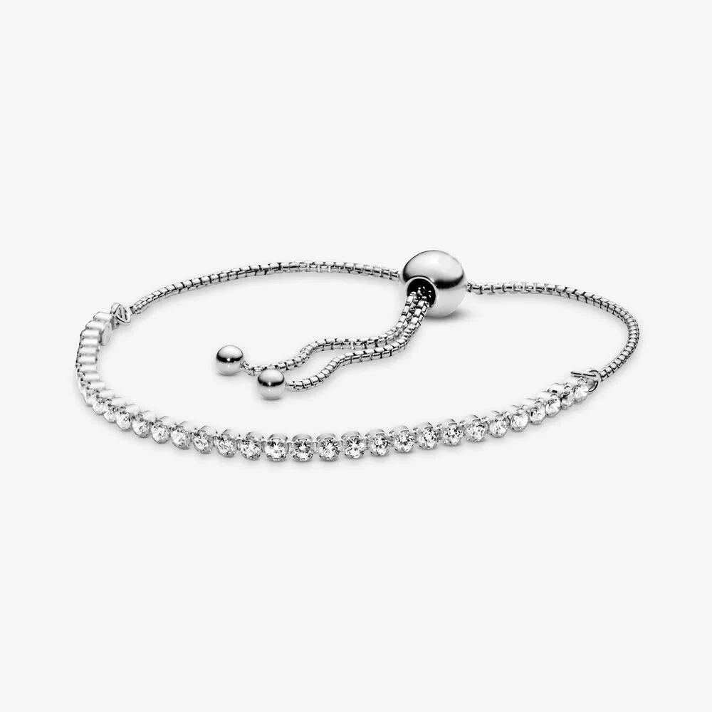 100% 925 Sterling Silver Sparkling Slider Tennis Bracelets for Women Fashion DIY Jewelry Link Chain Bracelet argent 925
100% 925 Sterling Silver Sparkling Slider Tennis Bracelets for Women Fashion DIY Jewelry Link Chain Bracelet argent 925