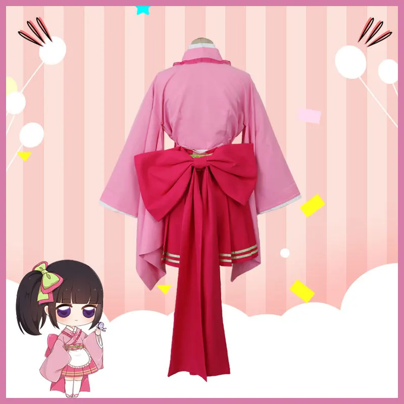 Demon Slayer Kimetsu no Yaiba Tsuyuri Kanawo Maid Outfit Apron Dress Kimono Women Uniforms Wigs Cosplay Costume
Demon Slayer Kimetsu no Yaiba Tsuyuri Kanawo Maid Outfit Apron Dress Kimono Women Uniforms Wigs Cosplay Costume
