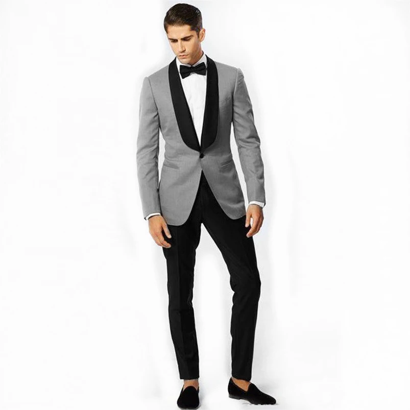 Handsome Groomsmen Shawl Lapel Groom Tuxedos Wedding Dress Men Suits Blazer Prom Dinner (Jacket+Pants+Tie) K282
Handsome Groomsmen Shawl Lapel Groom Tuxedos Wedding Dress Men Suits Blazer Prom Dinner (Jacket+Pants+Tie) K282