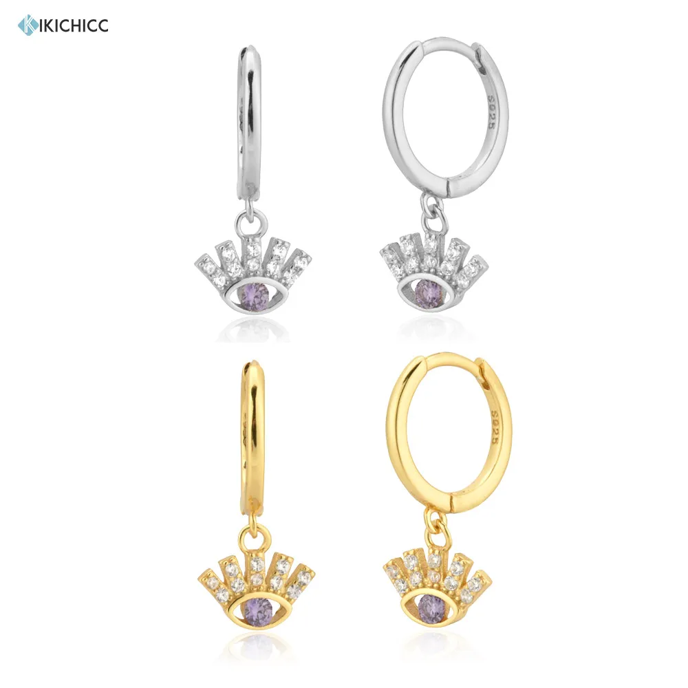 Kikichicc 925 пробы серебряные серьги-капли с золотым глазом в стиле панк-рок с розовым цирконием Роскошные ювелирные изделия для 2020
Kikichicc 925 пробы серебряные серьги-капли с золотым глазом в стиле панк-рок с розовым цирконием Роскошные ювелирные изделия для 2020