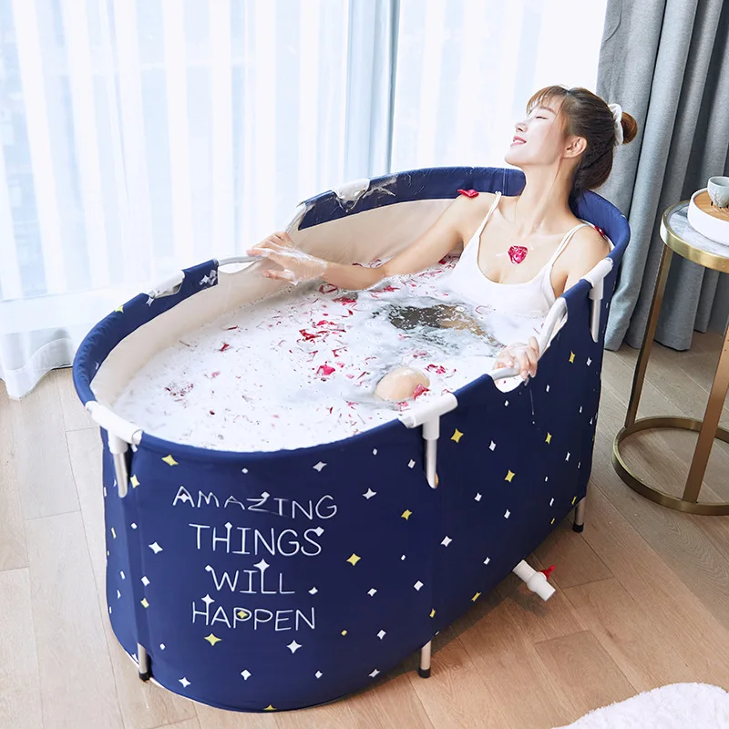 Nordic Style Foldable Bathtub Portable Waterproof Thickened Adult Family Spa Bathtubs Large Size Household Bathing Bucket
Nordic Style Foldable Bathtub Portable Waterproof Thickened Adult Family Spa Bathtubs Large Size Household Bathing Bucket