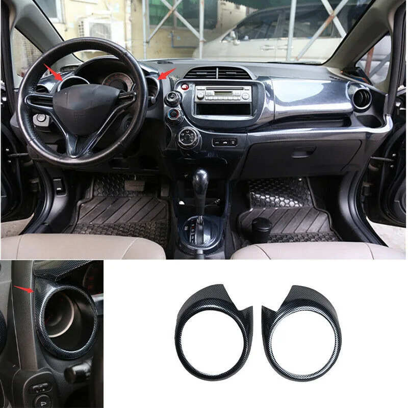 Carbon Fiber For Honda Fit Jazz 2008-2013 Console Dashboard Panel Frame Cover Trim Car modification
Carbon Fiber For Honda Fit Jazz 2008-2013 Console Dashboard Panel Frame Cover Trim Car modification