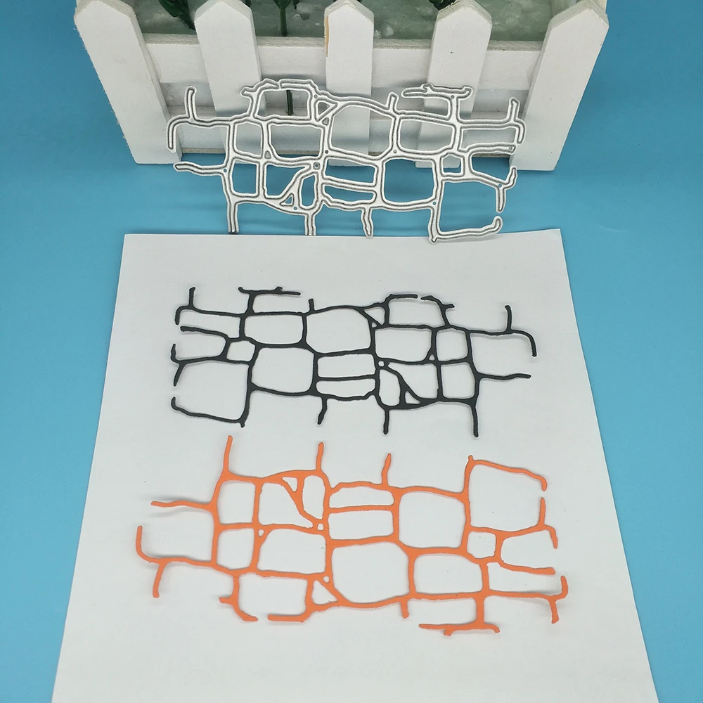 Irregular grid wall lines DIY metal cutting mold, scrapbook and card making, embossing background, craftsmanship
Irregular grid wall lines DIY metal cutting mold, scrapbook and card making, embossing background, craftsmanship