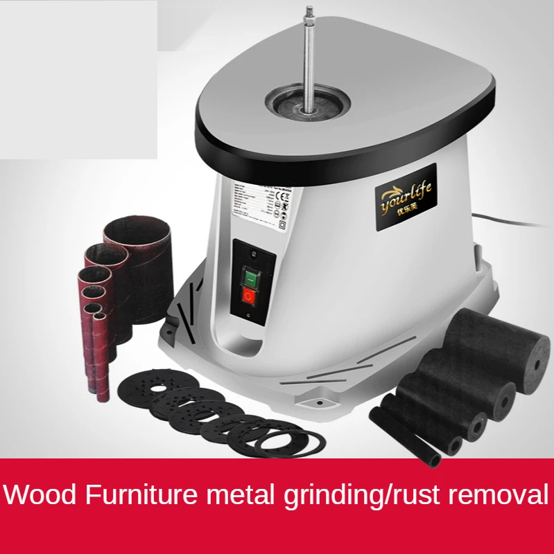 14 Inch Desktop Electric Belt Machine Sand Column Machine Shaft Sand Machine Sanding Machine Grinding Machine
14 Inch Desktop Electric Belt Machine Sand Column Machine Shaft Sand Machine Sanding Machine Grinding Machine