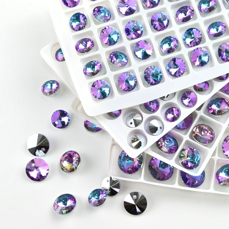 2024 new color Round Rivoli Pendant high quality Glass Crystal Rhinestones pointback Glass Stone Wedding Dress/shoes Accessories
2024 new color Round Rivoli Pendant high quality Glass Crystal Rhinestones pointback Glass Stone Wedding Dress/shoes Accessories
