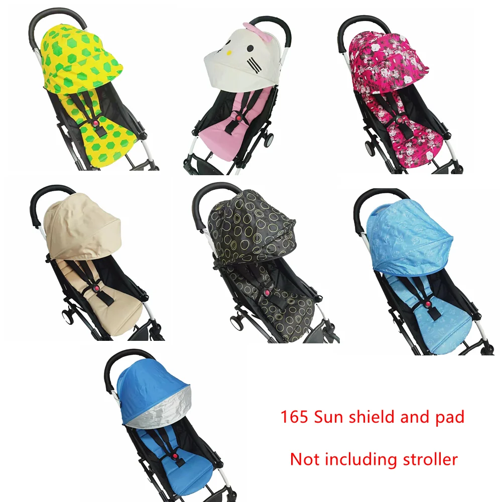 Textile 165 SunShade+seat cushion Baby Stroller Accessoire Fit for yoya strollers mat sun canopy shield poussette pad oxford
Textile 165 SunShade+seat cushion Baby Stroller Accessoire Fit for yoya strollers mat sun canopy shield poussette pad oxford