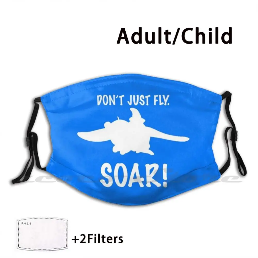 Flying Elephant Washable Trending Customized Pm2.5 Filter Mask Animation Flying Elephant Circus
Flying Elephant Washable Trending Customized Pm2.5 Filter Mask Animation Flying Elephant Circus