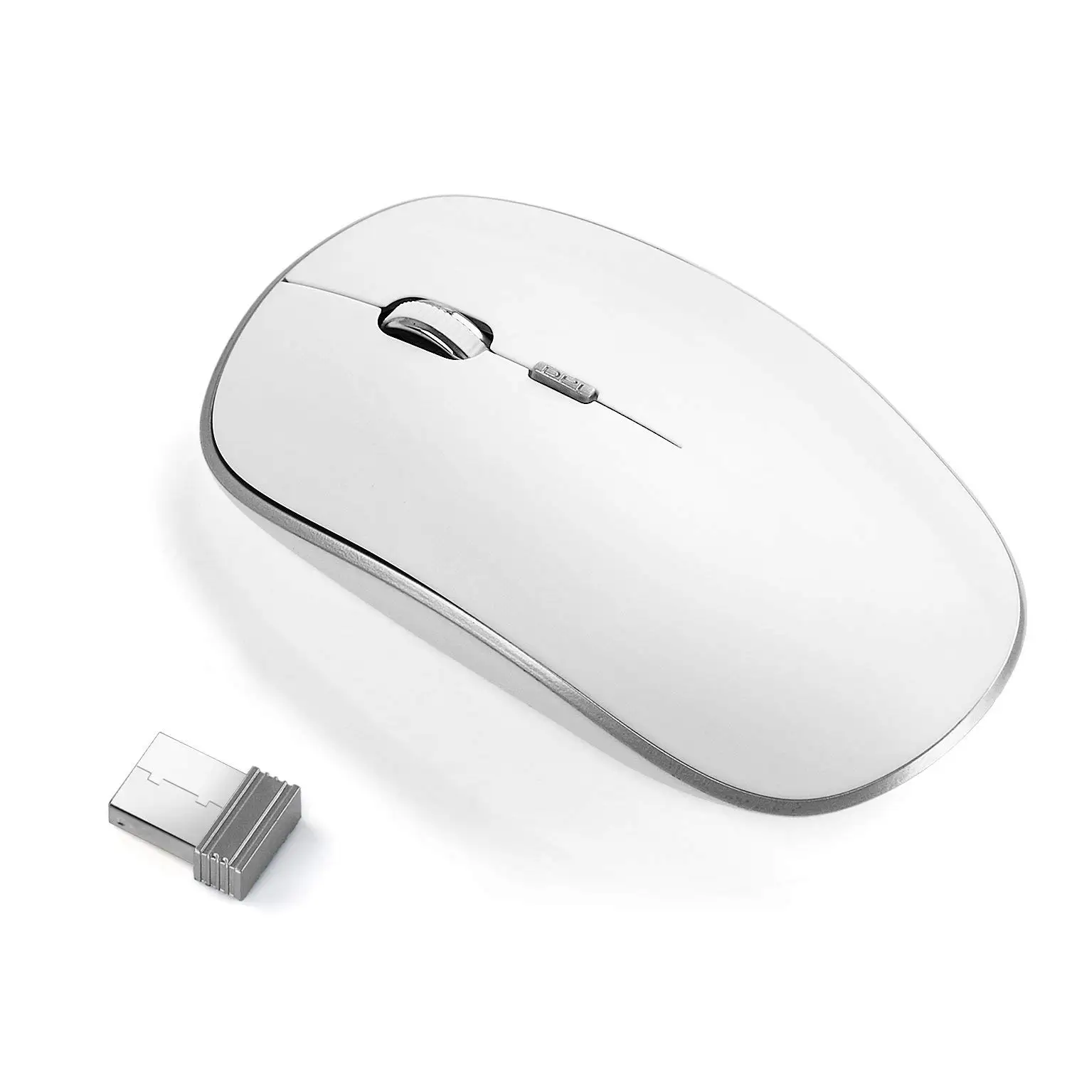 Wireless Mouse for Laptop, 2.4G with USB Nano 2400 DPI Portable Mobile Optical Cordless Mouse Mice for Laptop, PC,Computer, Mac
Wireless Mouse for Laptop, 2.4G with USB Nano 2400 DPI Portable Mobile Optical Cordless Mouse Mice for Laptop, PC,Computer, Mac