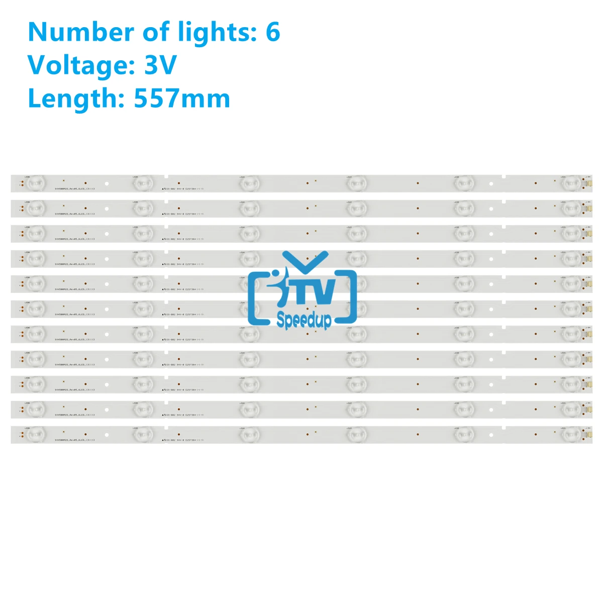 14set NEW FOR Hisense 50K23DG 50K22DG 50H5G 50H3 LED Backlight SVH500A22_REV05_6LED_131113 50K20JD 50k20dw 50k20d
14set NEW FOR Hisense 50K23DG 50K22DG 50H5G 50H3 LED Backlight SVH500A22_REV05_6LED_131113 50K20JD 50k20dw 50k20d