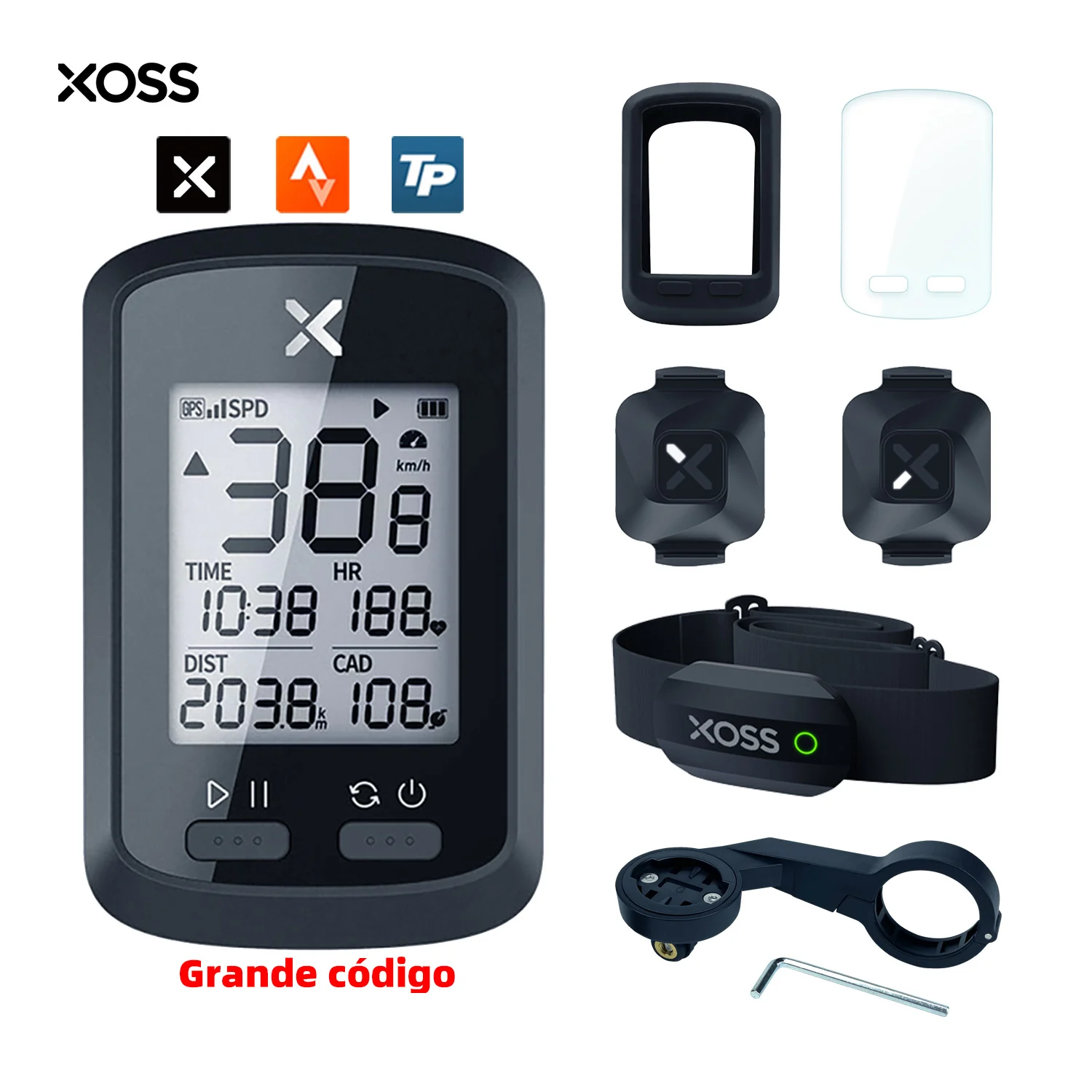GPS-компьютер XOSS, G водонепроницаемый дорожный велосипед, горный велосипед, одометр, Bluetooth-трекер, велосипедный беспроводной спидометр, Велоспорт
GPS-компьютер XOSS, G водонепроницаемый дорожный велосипед, горный велосипед, одометр, Bluetooth-трекер, велосипедный беспроводной спидометр, Велоспорт