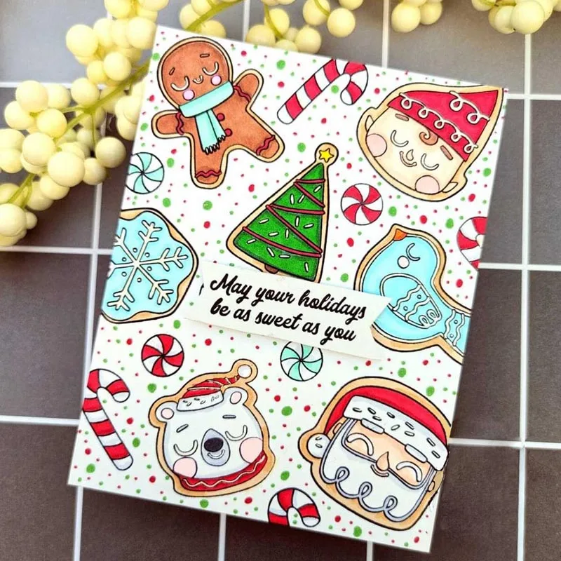 Winter Holidays Christmas Metal Cutting Dies&Cordinating Stamps For Scrapbooking Craft Die Cut Card Making Embossing
Winter Holidays Christmas Metal Cutting Dies&Cordinating Stamps For Scrapbooking Craft Die Cut Card Making Embossing