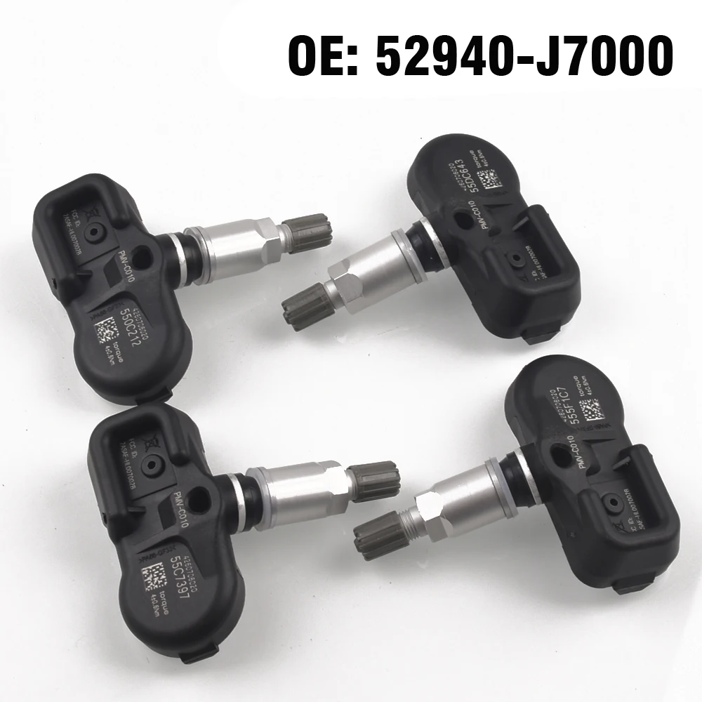 4PCS Car Tire Pressure Monitor Sensor TPMS 433MHZ 52940J7000 for Kia Ceed CD 2018 2019 2020 Car styling
4PCS Car Tire Pressure Monitor Sensor TPMS 433MHZ 52940J7000 for Kia Ceed CD 2018 2019 2020 Car styling