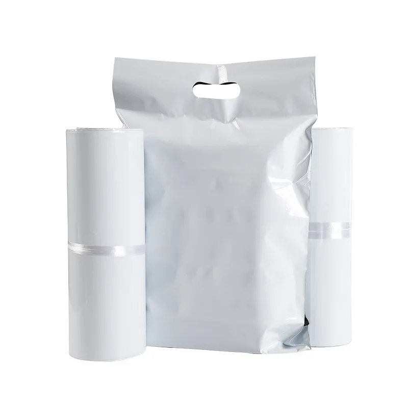 Poly Mailer White Courier Storage Bag Waterproof Plastic Shipping Bag with handle Express Packaging Pouches Tote Bags 100Pcs
Poly Mailer White Courier Storage Bag Waterproof Plastic Shipping Bag with handle Express Packaging Pouches Tote Bags 100Pcs