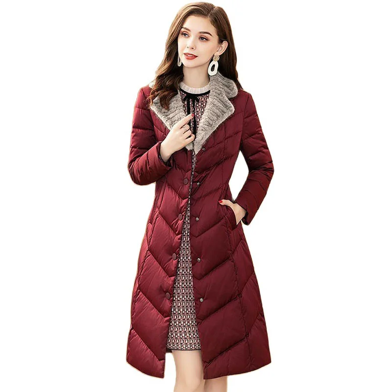 Women's Coat Parkas Nice Pop Winter Down Cotton Padded Jacket Coat Women Single breasted Warm Parka Female Overcoat Outwear
Women's Coat Parkas Nice Pop Winter Down Cotton Padded Jacket Coat Women Single breasted Warm Parka Female Overcoat Outwear