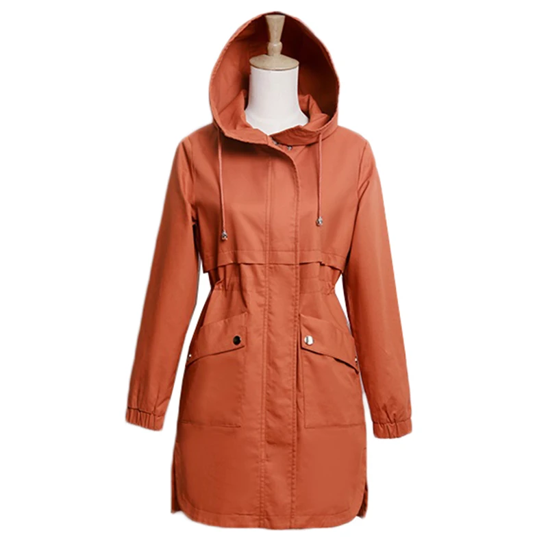 2022 New Fashion Women's Jacket Female Top Autumn Slim Mid-Long High Quality Women Windbreaker Coat Cotton Hooded Overcoat AH814
2022 New Fashion Women's Jacket Female Top Autumn Slim Mid-Long High Quality Women Windbreaker Coat Cotton Hooded Overcoat AH814
