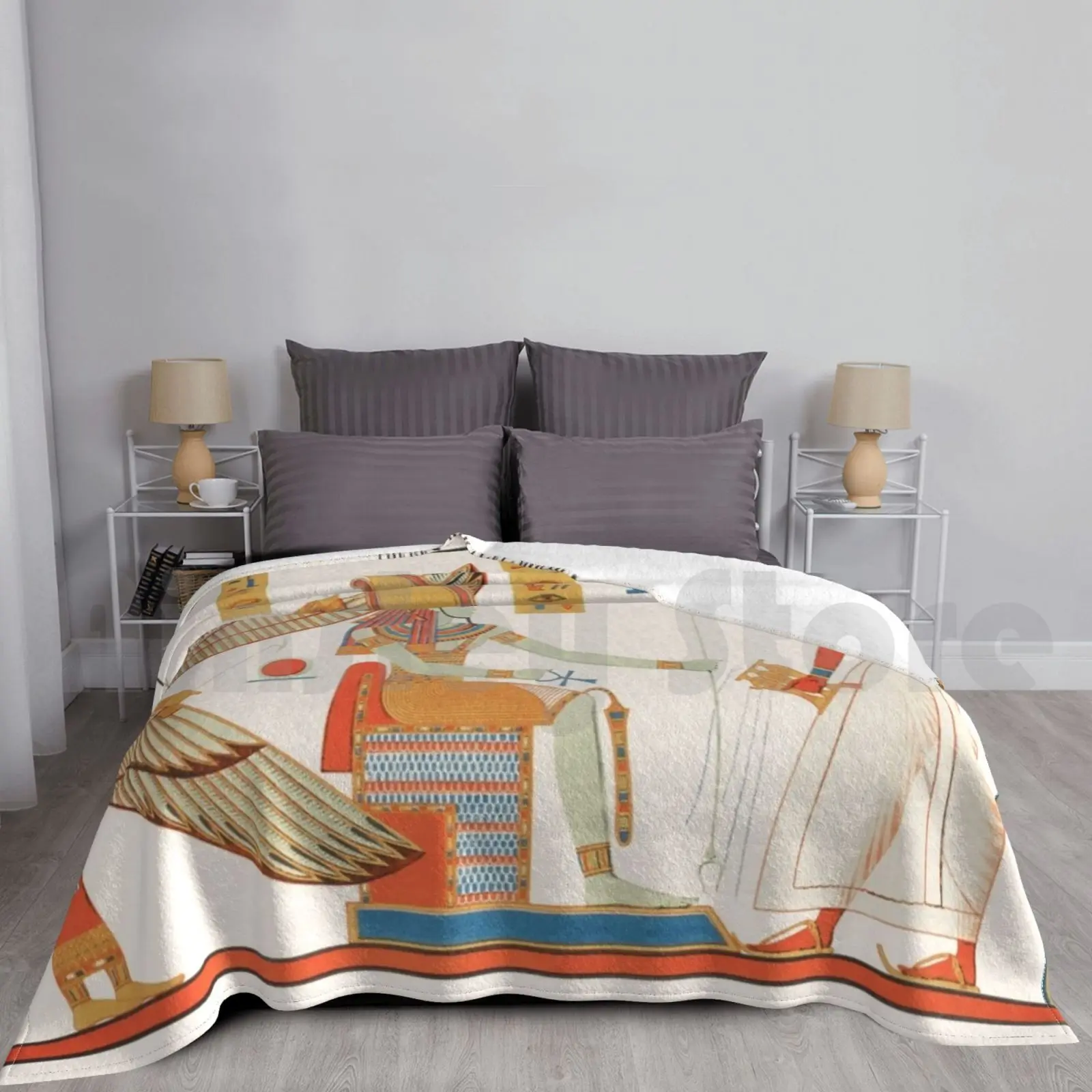 Painting Of A Scene From The Tomb Of Ramses Iv , Book Plate From Champollion Blanket Fashion Custom Egyptian
Painting Of A Scene From The Tomb Of Ramses Iv , Book Plate From Champollion Blanket Fashion Custom Egyptian