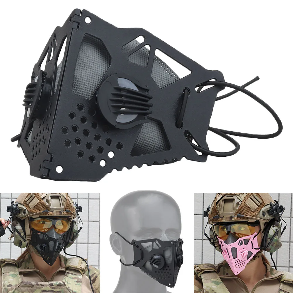Tactical Mask Half Face Collapsible Butterfly Shape Mask Dustproof and Windproof For Outdoor Riding Militar Hunting Cosplay
Tactical Mask Half Face Collapsible Butterfly Shape Mask Dustproof and Windproof For Outdoor Riding Militar Hunting Cosplay