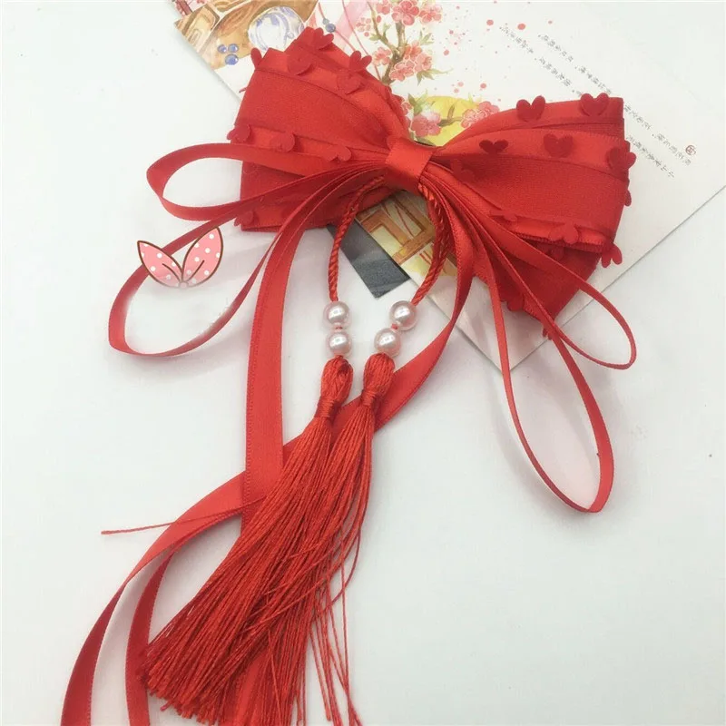 Women Butterfly Bow Hair Clips Ribbon Tassel Fashion Geisha Kimono Yukata Outfit Birthday Gift Hanfu Hair Ornament HW051
Women Butterfly Bow Hair Clips Ribbon Tassel Fashion Geisha Kimono Yukata Outfit Birthday Gift Hanfu Hair Ornament HW051