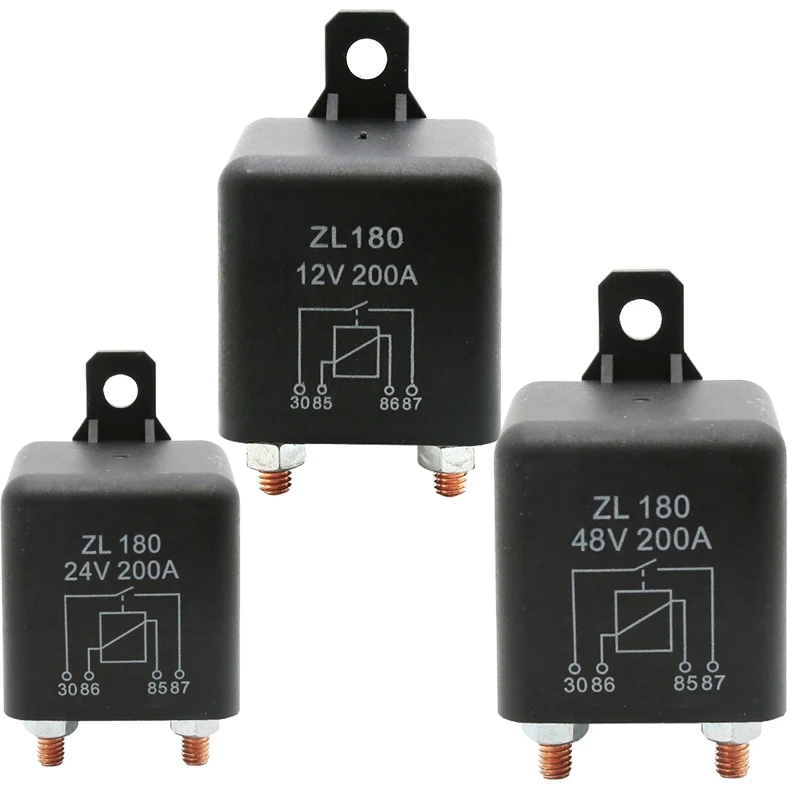 ZL180 Car Truck Motor Starter Heavy Duty Split Charge 4 Pin Relay 200A 12V 24 48V1 order
ZL180 Car Truck Motor Starter Heavy Duty Split Charge 4 Pin Relay 200A 12V 24 48V1 order