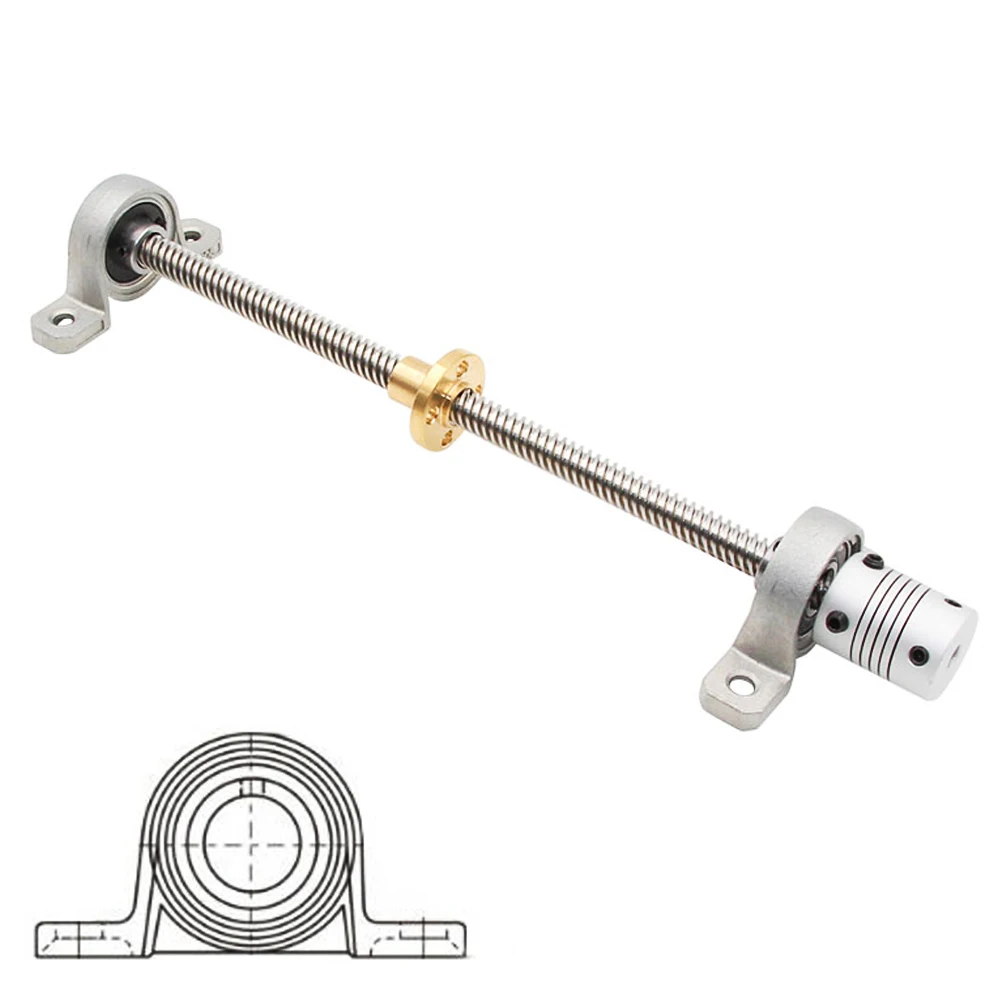Cnc Router Kit T8 Screw Stepper Motor Screw 3D Printer Screw Trapezoidal Screw Nut Set Diameter 8MM
Cnc Router Kit T8 Screw Stepper Motor Screw 3D Printer Screw Trapezoidal Screw Nut Set Diameter 8MM