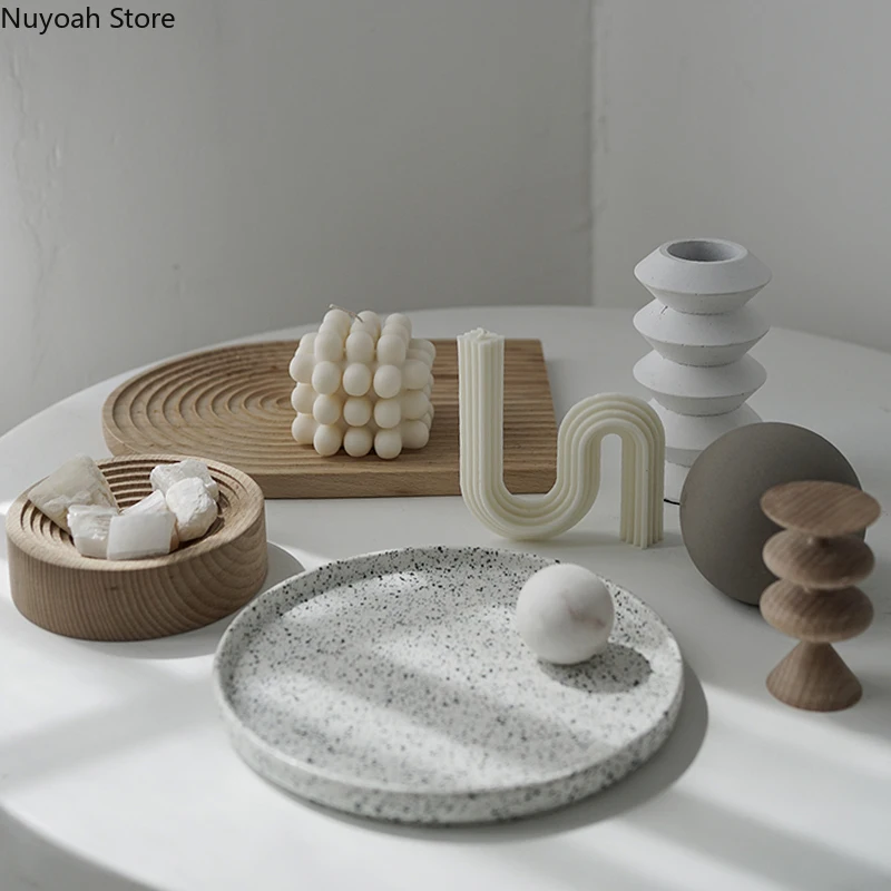 Nordic Ink Stone Ceramic Tray Living Room Fruit Storage Tray Dining Room Round Display Tray Living Room Decoration Accessories
Nordic Ink Stone Ceramic Tray Living Room Fruit Storage Tray Dining Room Round Display Tray Living Room Decoration Accessories