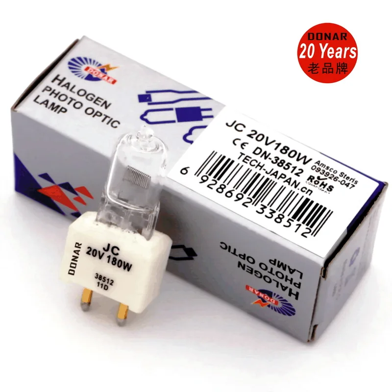 JC 20V180W галогенная лампа, 093926-047 Steris операционная комната бестеневая лампа medical 20V
JC 20V180W галогенная лампа, 093926-047 Steris операционная комната бестеневая лампа medical 20V