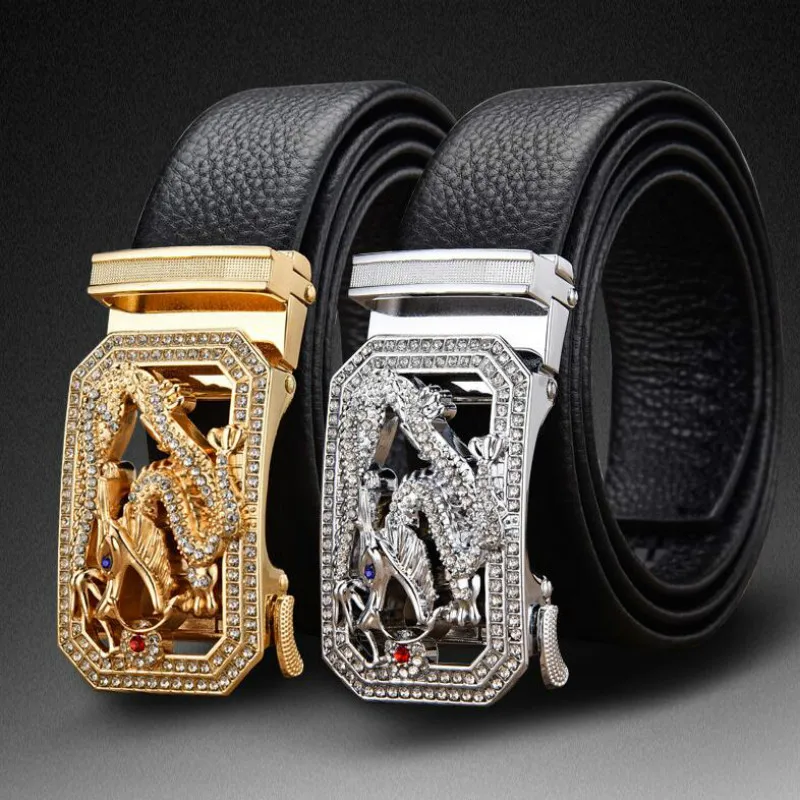 New Men Leather Inlay Zodiac Belt Automatic Buckle Young Mans Genuine Belts Top Quality Luxury Brand
New Men Leather Inlay Zodiac Belt Automatic Buckle Young Mans Genuine Belts Top Quality Luxury Brand