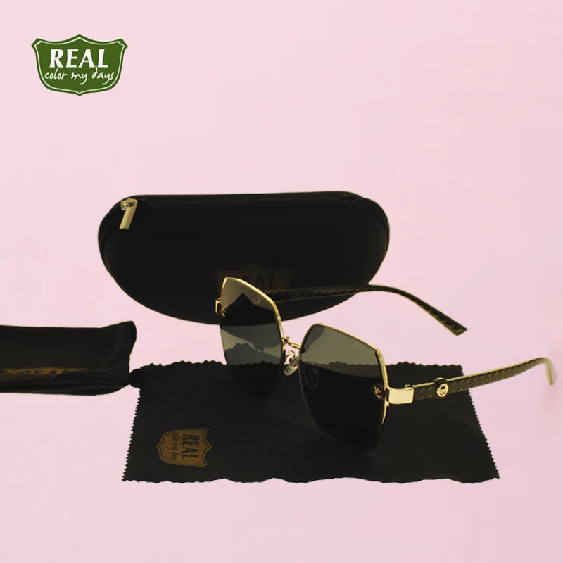 REAL 2021 New Fashion Metal Square Sunglasses Women Men Polaroid UV400 Sun Glasses SG2109
REAL 2021 New Fashion Metal Square Sunglasses Women Men Polaroid UV400 Sun Glasses SG2109