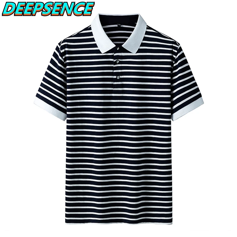 Men Summer New Fashion Polo Shirt Men Casual Holiday Home Striped Button Breathable Loose Fit Polos Shirt Men M-4XL
Men Summer New Fashion Polo Shirt Men Casual Holiday Home Striped Button Breathable Loose Fit Polos Shirt Men M-4XL