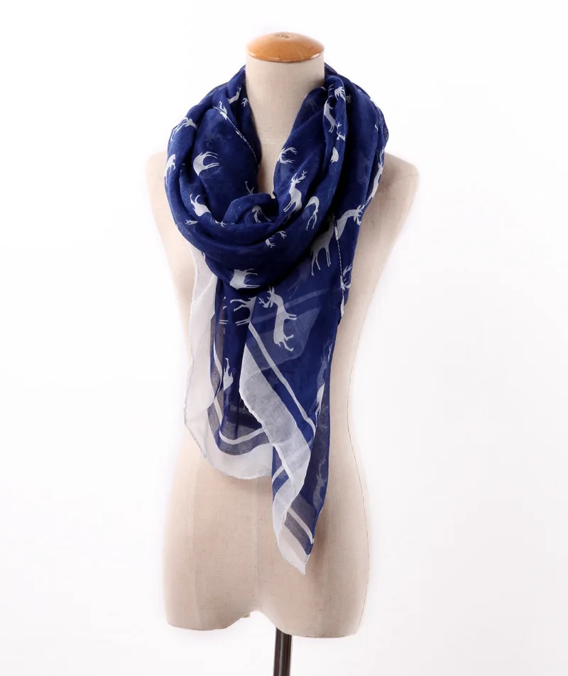 2015 New Fashion Lady Fawn Print Scarf Shawls Christmas Deer Moose Pattern Wrap Hijab Gift Scarves 5 Color Free Shipping
2015 New Fashion Lady Fawn Print Scarf Shawls Christmas Deer Moose Pattern Wrap Hijab Gift Scarves 5 Color Free Shipping