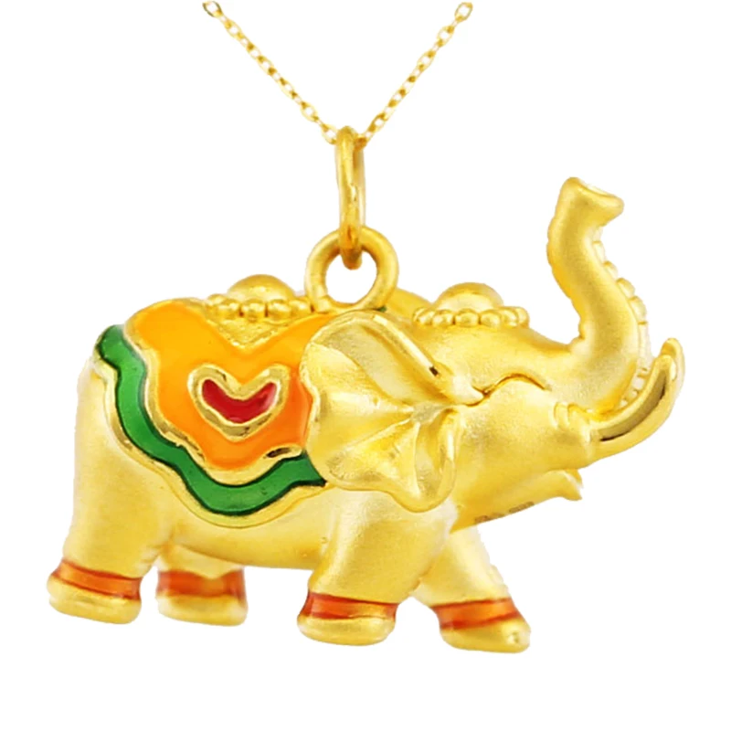 Fine Pure 24Kt Yellow Gold Pendant Women Men Enamel Elephant Pendant 1.7-2.2g 22.5x20x3.5mm
Fine Pure 24Kt Yellow Gold Pendant Women Men Enamel Elephant Pendant 1.7-2.2g 22.5x20x3.5mm