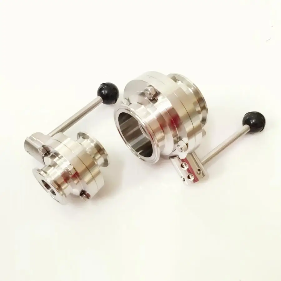 Fit 25mm 1" Pipe OD x 1.5" Tri Clamp Sanitary Butterfly Flow Control Valve SUS 304 Stainless Beer Brewing Home Factory
Fit 25mm 1" Pipe OD x 1.5" Tri Clamp Sanitary Butterfly Flow Control Valve SUS 304 Stainless Beer Brewing Home Factory