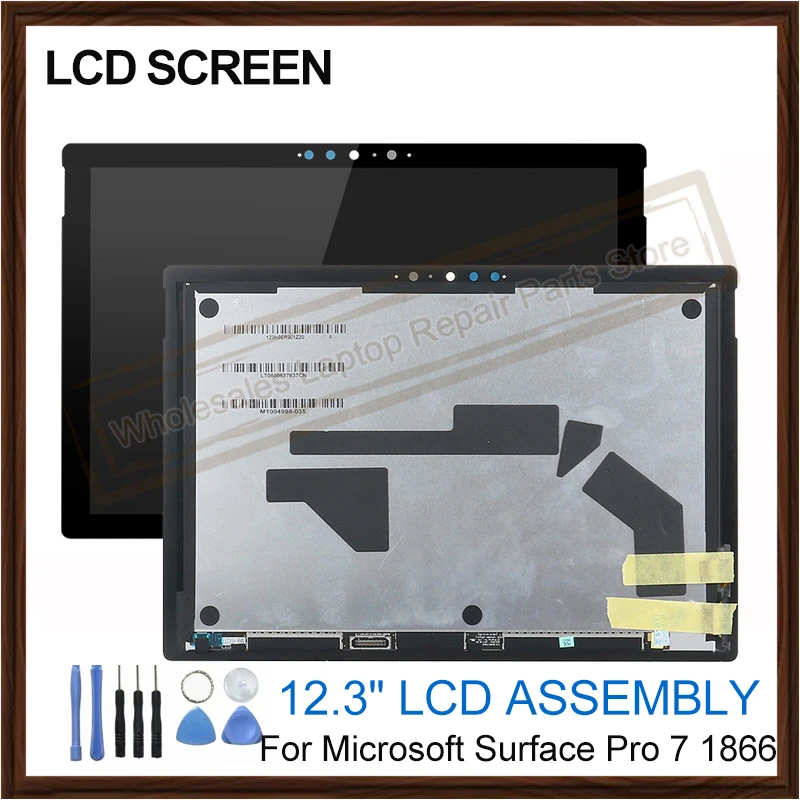 12.3" Touch Screen For Microsoft Surface Pro 7 1866 LCD Touch Screen Assembly With Board 2736x1824 LED Display Digitizer
12.3" Touch Screen For Microsoft Surface Pro 7 1866 LCD Touch Screen Assembly With Board 2736x1824 LED Display Digitizer