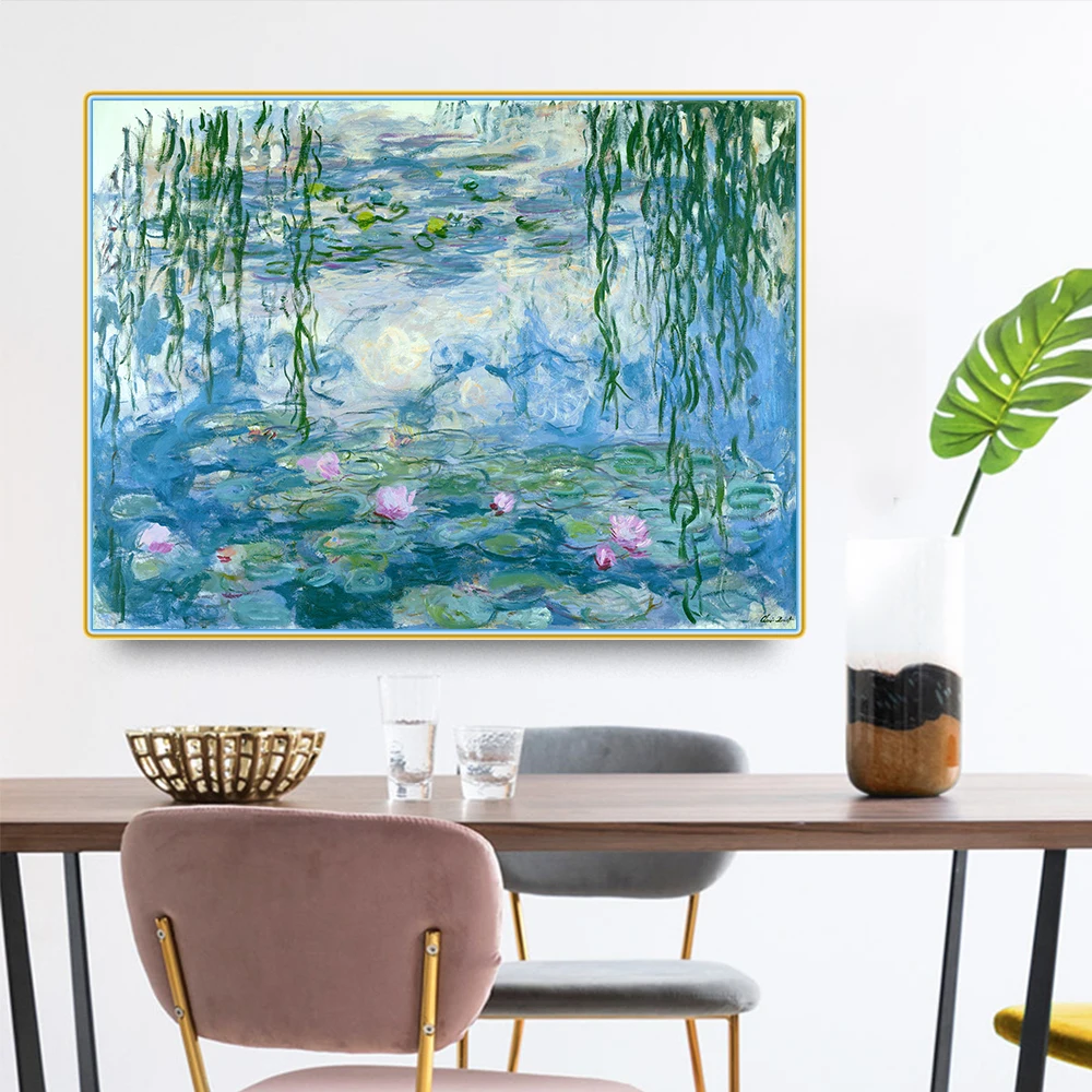 Citon Claude Monet《Waterlilies 1916-1919》Canvas Art Oil Painting Artwork Poster Picture Modern Wall Decor Home Decoration
Citon Claude Monet《Waterlilies 1916-1919》Canvas Art Oil Painting Artwork Poster Picture Modern Wall Decor Home Decoration
