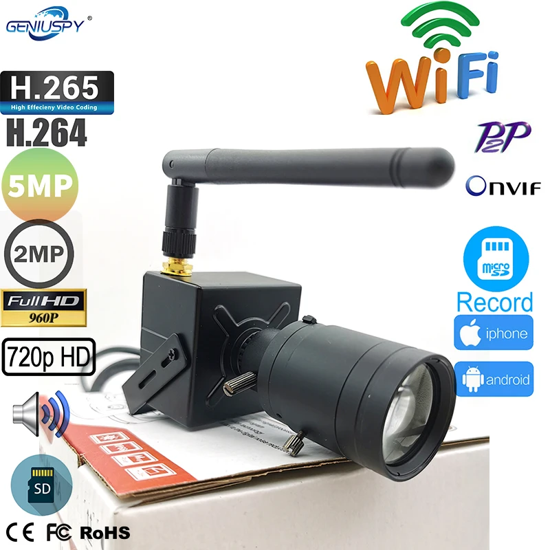 5-50MM Zoom Mini HD 5MP 2MP IP Camera 1080P Security Indoor P2P CCTV Video Surveillance Micro Wireless Wifi IP Camera TF
5-50MM Zoom Mini HD 5MP 2MP IP Camera 1080P Security Indoor P2P CCTV Video Surveillance Micro Wireless Wifi IP Camera TF