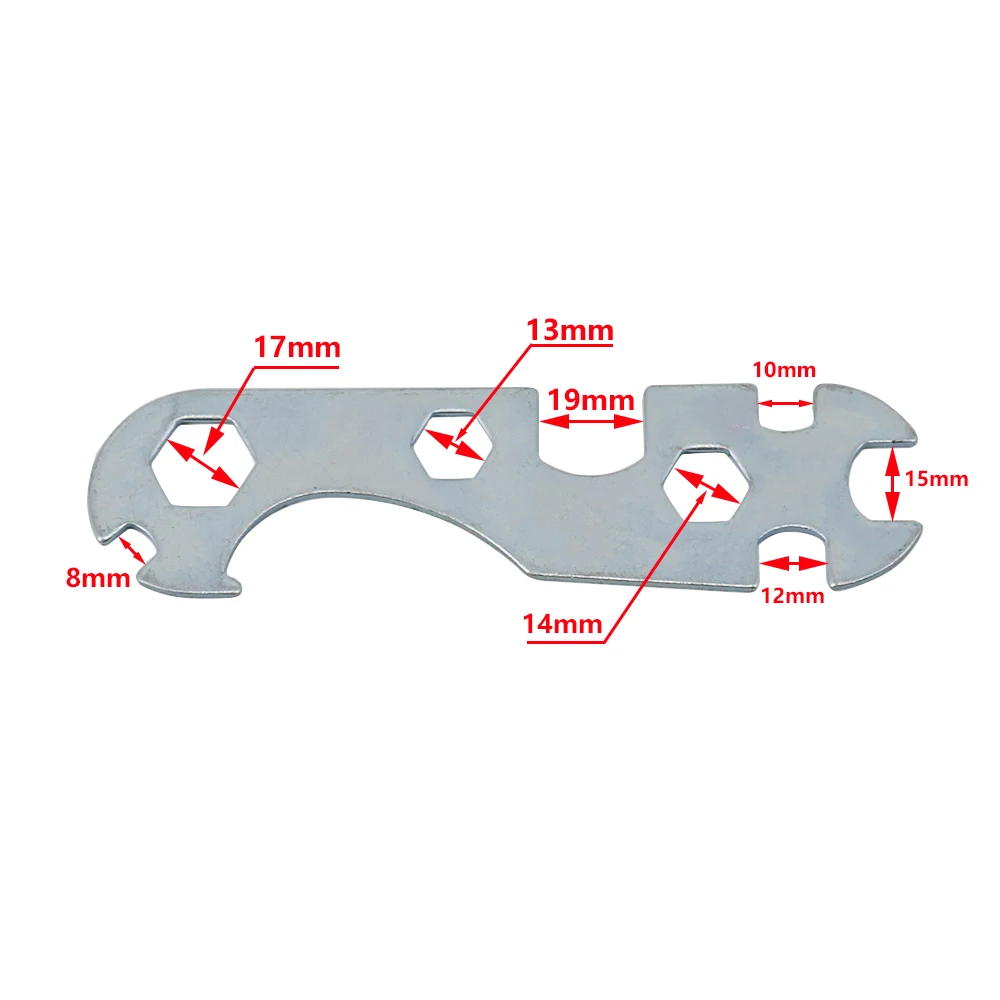 Multifunction Tools Steel Alloy 8-19MM Bicycle Hex Wrench Bike Cycling Spanner Bicycle Repair Tools
Multifunction Tools Steel Alloy 8-19MM Bicycle Hex Wrench Bike Cycling Spanner Bicycle Repair Tools
