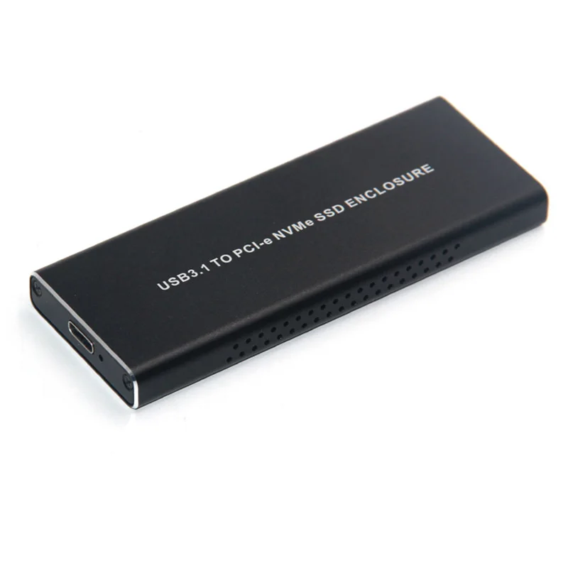External Enclosure Case for m2 NVME SSD USB 3.1 2230/2242/2260/2280 USB 3.1 to M.2 NVME SSD Mobile Hard Disk Box Adapter Card
External Enclosure Case for m2 NVME SSD USB 3.1 2230/2242/2260/2280 USB 3.1 to M.2 NVME SSD Mobile Hard Disk Box Adapter Card