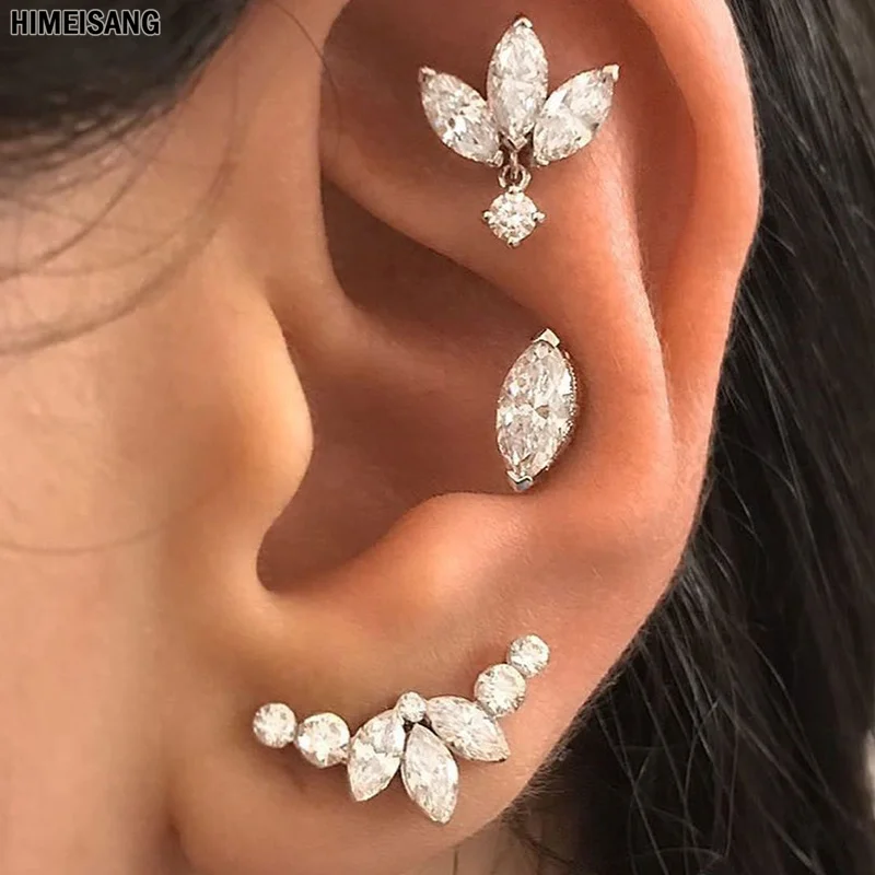 Silver Gold Plated Earring Clear Oval CZ Zircon Flower Stud Earrings Women Girls Luxury 2021 Pendiente Yellow Fine Jewelry
Silver Gold Plated Earring Clear Oval CZ Zircon Flower Stud Earrings Women Girls Luxury 2021 Pendiente Yellow Fine Jewelry