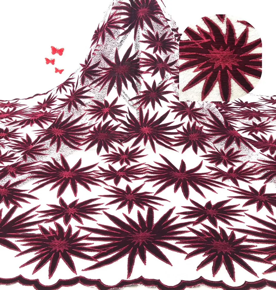 Embroidery Lace Fabric Velvet Lace Fabrics for Wedding Party New fashion African French Lace Nigerian Tulle Lace Fabric ML
Embroidery Lace Fabric Velvet Lace Fabrics for Wedding Party New fashion African French Lace Nigerian Tulle Lace Fabric ML