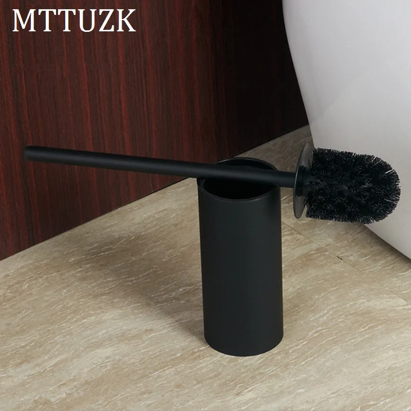 MTTUZK Floor-standing matte black toilet brush set 304 stainless steel cleaning brush Creative toilet brush holder
MTTUZK Floor-standing matte black toilet brush set 304 stainless steel cleaning brush Creative toilet brush holder