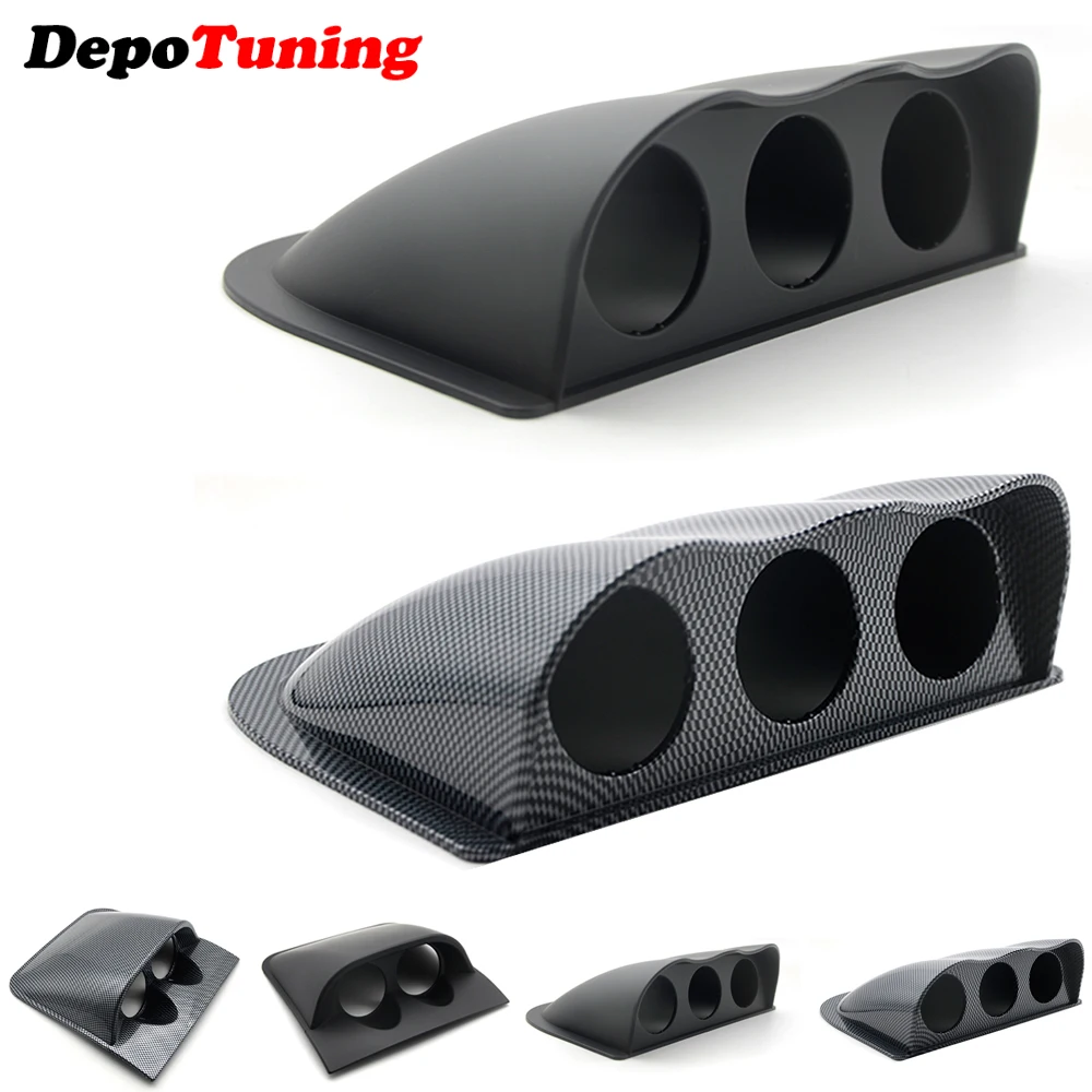 DepoTuning black&carbon 2 inch/52mm dash board Dual&Triple gauge pod color Gauge Pod Mount Holder both for left&right hand drive
DepoTuning black&carbon 2 inch/52mm dash board Dual&Triple gauge pod color Gauge Pod Mount Holder both for left&right hand drive