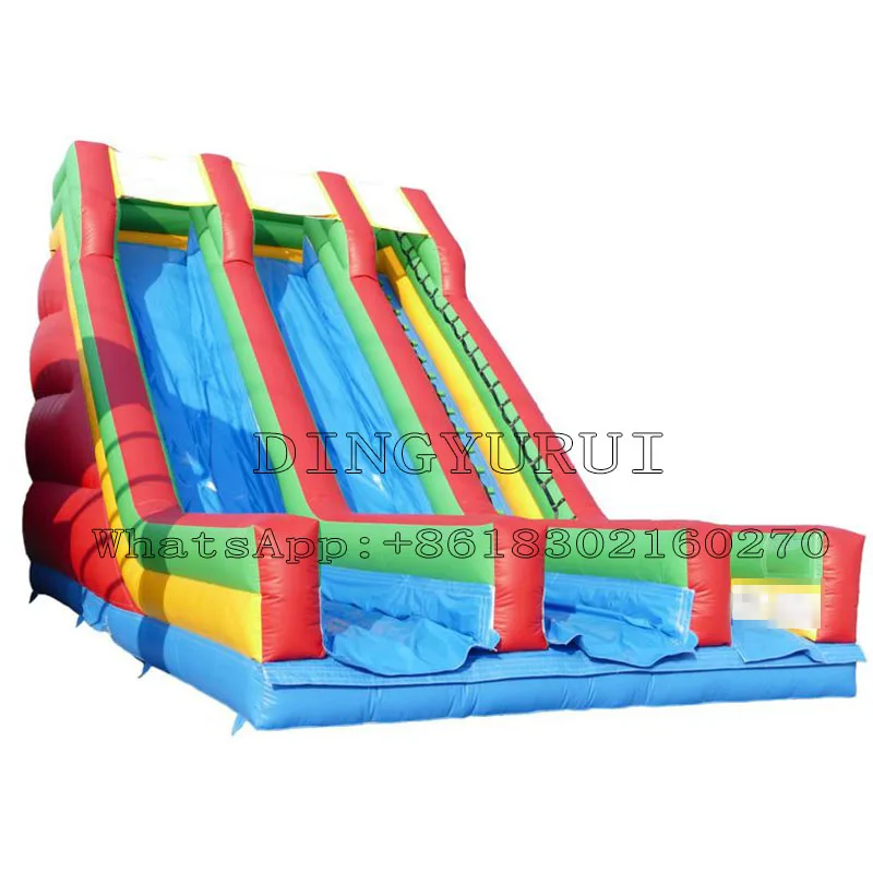 Double Lane Commercial PVC Inflatable Slide Outdoor Sports Game with Air Blower for Children and Adult
Double Lane Commercial PVC Inflatable Slide Outdoor Sports Game with Air Blower for Children and Adult
