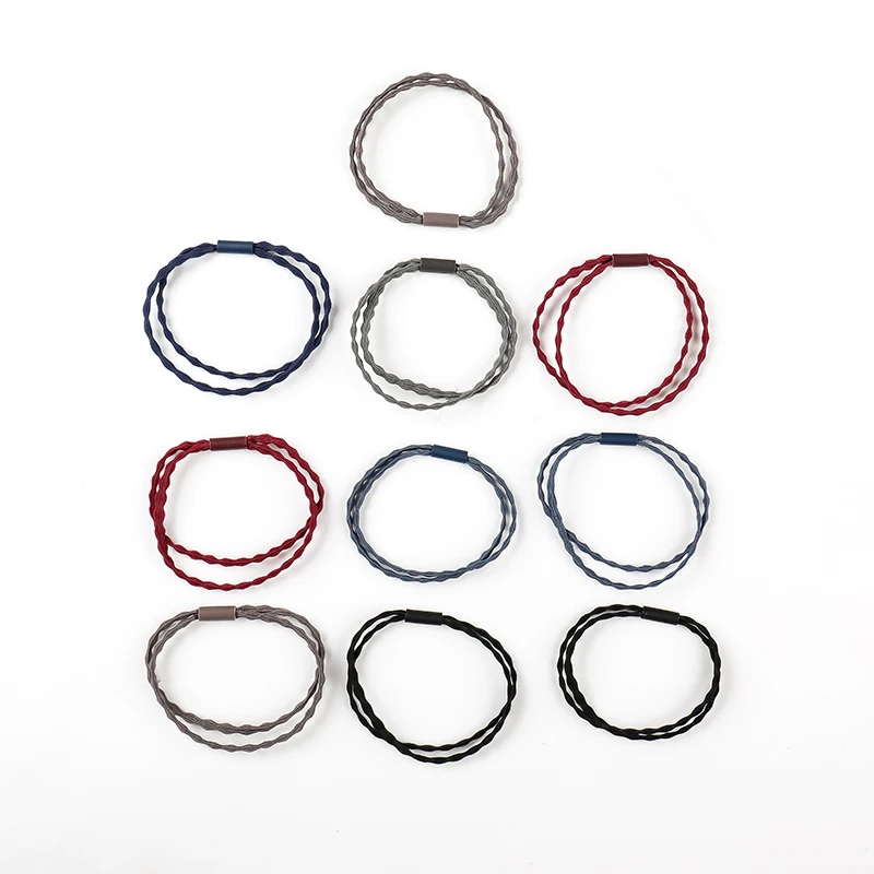 10PCS/Head rope high elastic hair circle adult hair ornament rubber band tie hair rubber band hair rope head ornament black leat
10PCS/Head rope high elastic hair circle adult hair ornament rubber band tie hair rubber band hair rope head ornament black leat