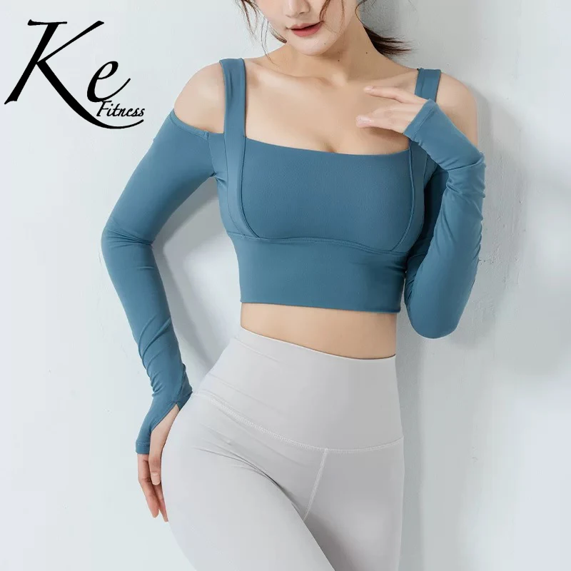 KE618 with chest pad milk white honey orange Korean version of the navel sexy strapless sexy sports yoga fitness top running T
KE618 with chest pad milk white honey orange Korean version of the navel sexy strapless sexy sports yoga fitness top running T